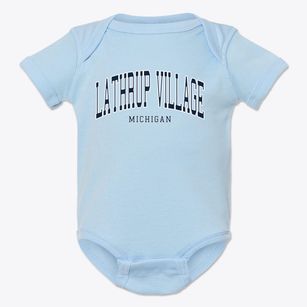 Lathrup Village Michigan Traditional Baby Onesie