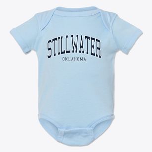 Stillwater Oklahoma Traditional Baby Onesie