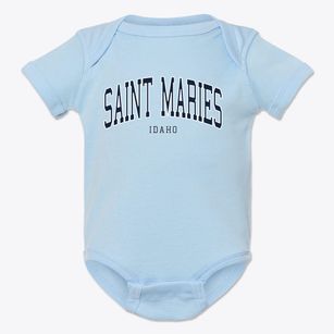 St. Maries Idaho Traditional Baby Onesie