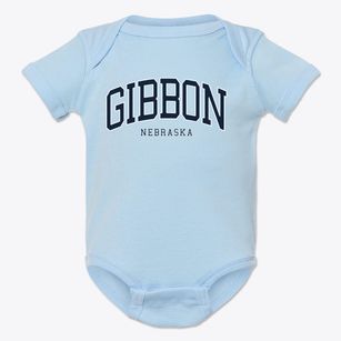 Gibbon Nebraska Traditional Baby Onesie