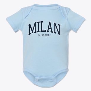 Milan Missouri Traditional Baby Onesie