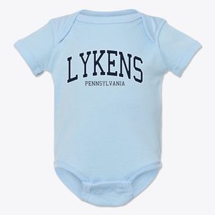 Lykens Pennsylvania Traditional Baby Onesie