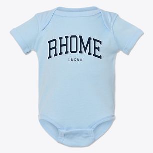 Rhome Texas Traditional Baby Onesie
