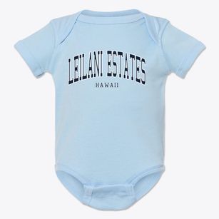 Leilani Estates Hawaii Traditional Baby Onesie