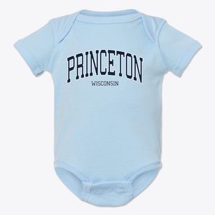 Princeton Wisconsin Traditional Baby Onesie