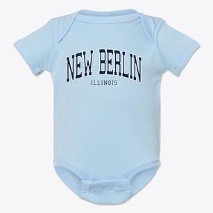 New Berlin Illinois Traditional Baby Onesie