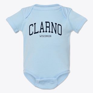 Clarno Wisconsin Traditional Baby Onesie
