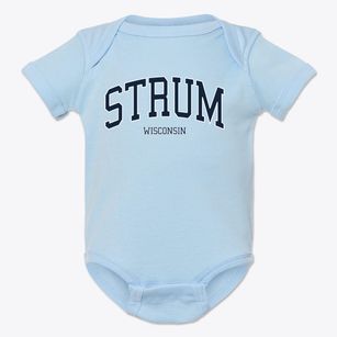 Strum Wisconsin Traditional Baby Onesie