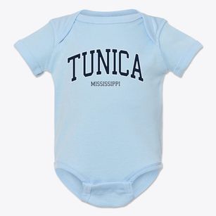 Tunica Mississippi Traditional Baby Onesie
