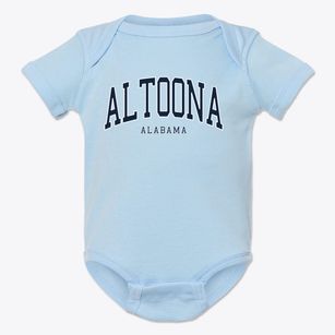 Altoona Alabama Traditional Baby Onesie