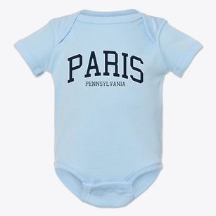 Paris Pennsylvania Traditional Baby Onesie