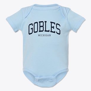Gobles Michigan Traditional Baby Onesie