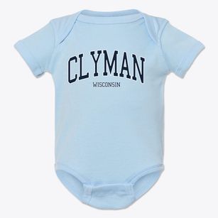 Clyman Wisconsin Traditional Baby Onesie