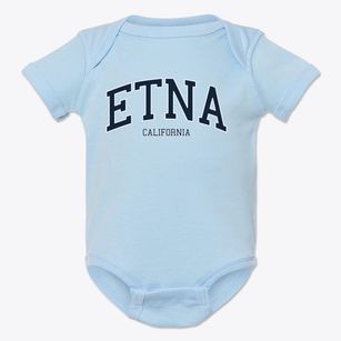 Etna California Traditional Baby Onesie