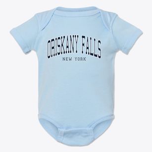 Oriskany Falls New York Traditional Baby Onesie