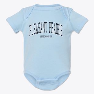 Pleasant Prairie Wisconsin Traditional Baby Onesie