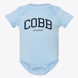Cobb Wisconsin Traditional Baby Onesie
