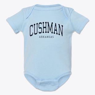Cushman Arkansas Traditional Baby Onesie