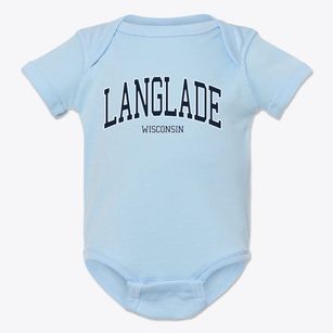 Langlade Wisconsin Traditional Baby Onesie