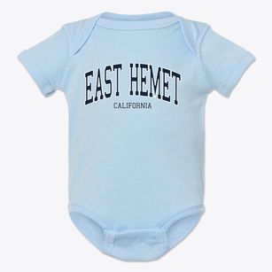 East Hemet California Traditional Baby Onesie