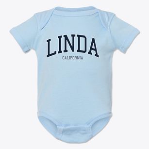 Linda California Traditional Baby Onesie