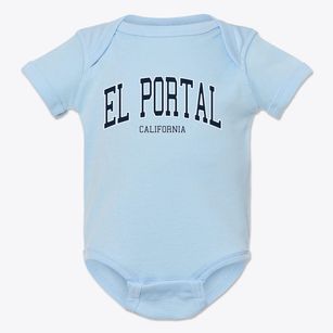 El Portal California Traditional Baby Onesie