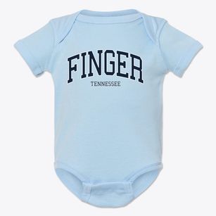 Finger Tennessee Traditional Baby Onesie