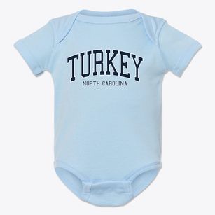 Turkey North Carolina Traditional Baby Onesie