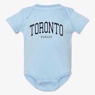 Toronto Kansas Traditional Baby Onesie