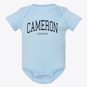 Cameron Louisiana Traditional Baby Onesie