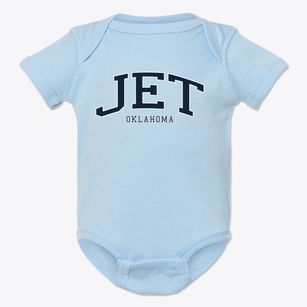 Jet Oklahoma Traditional Baby Onesie