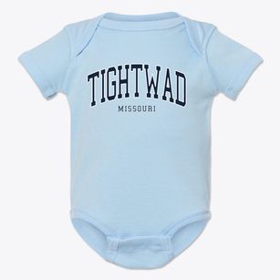 Tightwad Missouri Traditional Baby Onesie