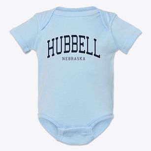Hubbell Nebraska Traditional Baby Onesie