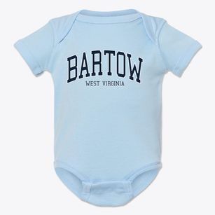 Bartow West Virginia Traditional Baby Onesie