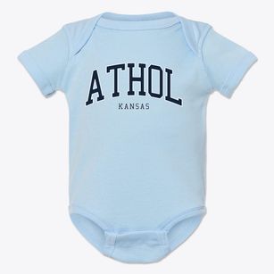 Athol Kansas Traditional Baby Onesie