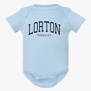 Lorton Nebraska Traditional Baby Onesie