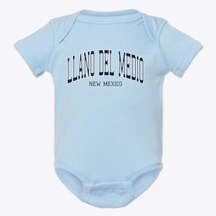 Llano Del Medio New Mexico Traditional Baby Onesie