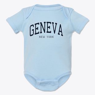 Geneva New York Traditional Baby Onesie