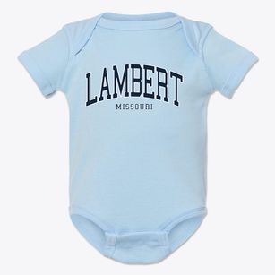 Lambert Missouri Traditional Baby Onesie