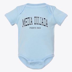 Media Quijada Puerto Rico Traditional Baby Onesie