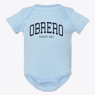 Obrero Puerto Rico Traditional Baby Onesie