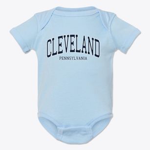 Cleveland Pennsylvania Traditional Baby Onesie