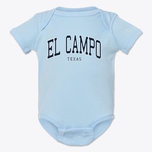 El Campo Texas Traditional Baby Onesie