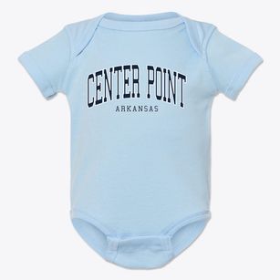 Center Point Arkansas Traditional Baby Onesie