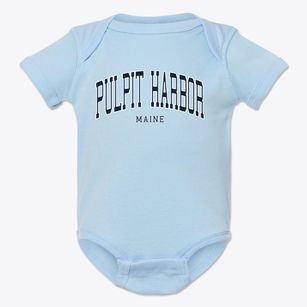 Pulpit Harbor Maine Traditional Baby Onesie
