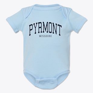 Pyrmont Missouri Traditional Baby Onesie