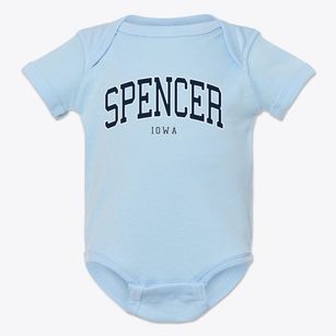 Spencer Iowa Traditional Baby Onesie