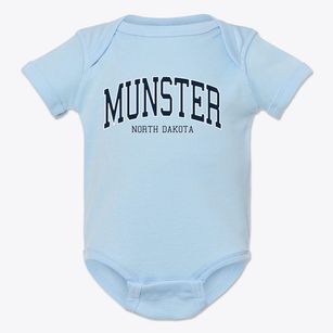 Munster North Dakota Traditional Baby Onesie