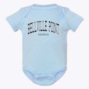 Bellville Point Georgia Traditional Baby Onesie