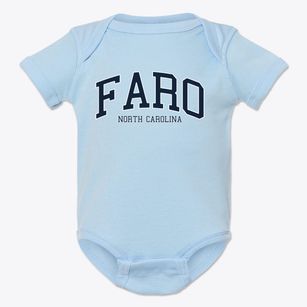 Faro North Carolina Traditional Baby Onesie